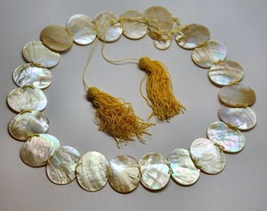 MOTHER OF PEARL BELT