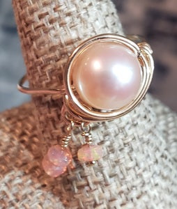 Pearl & Opal dangle Ring (11)
